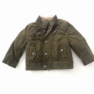 Urban Republic suede moto coat